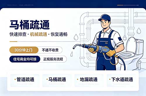 九台马桶疏通