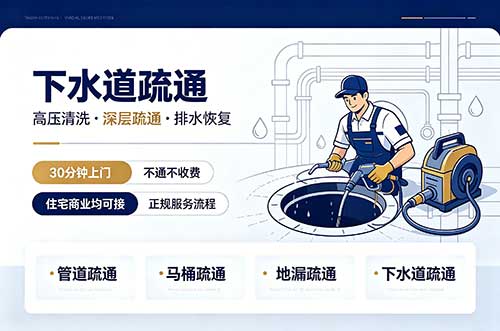 九台下水道疏通