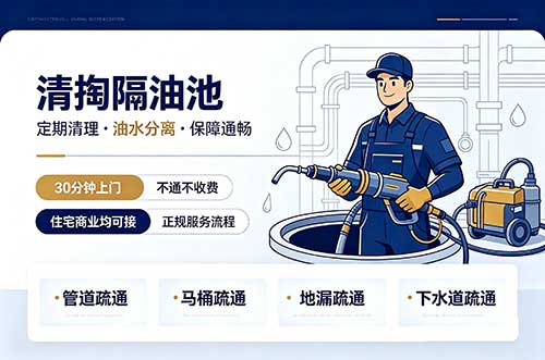 九台清掏隔油池